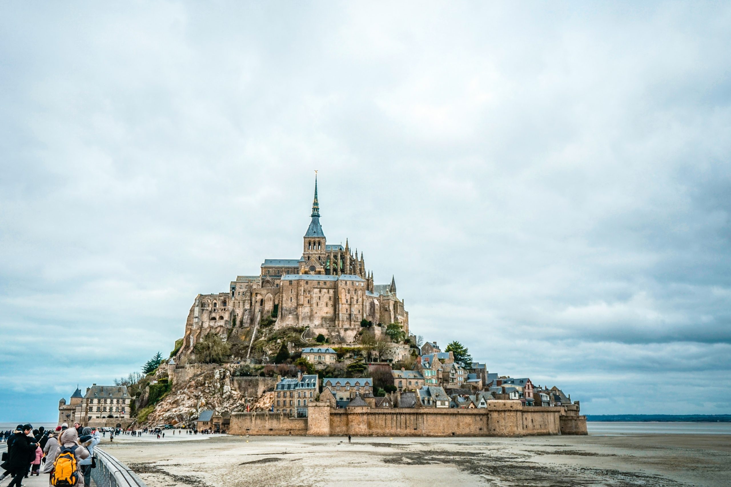 photo mont st michel normandie
